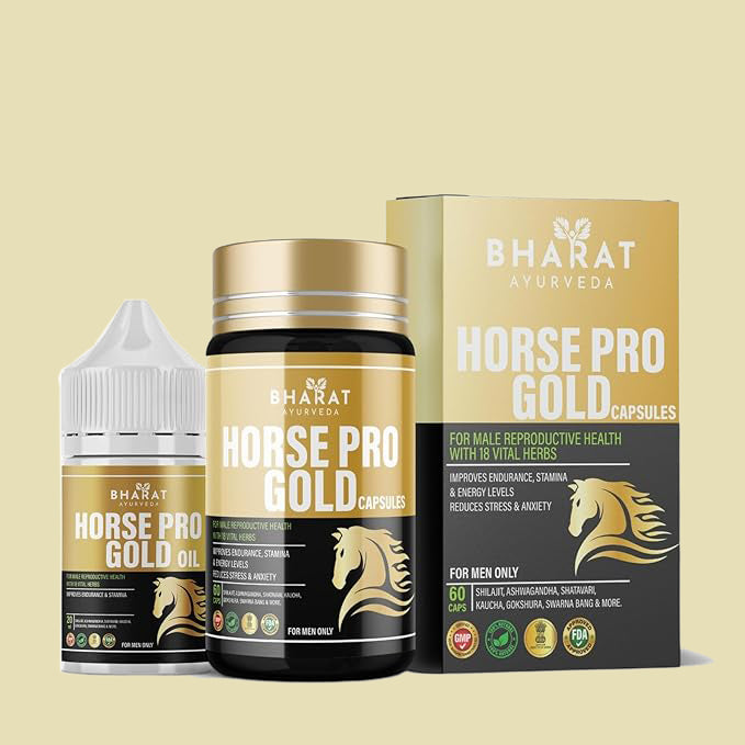 Horse Pro Gold Capsules  with Oil