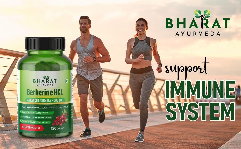 Berberine HCL 600mg (120 Capsules)