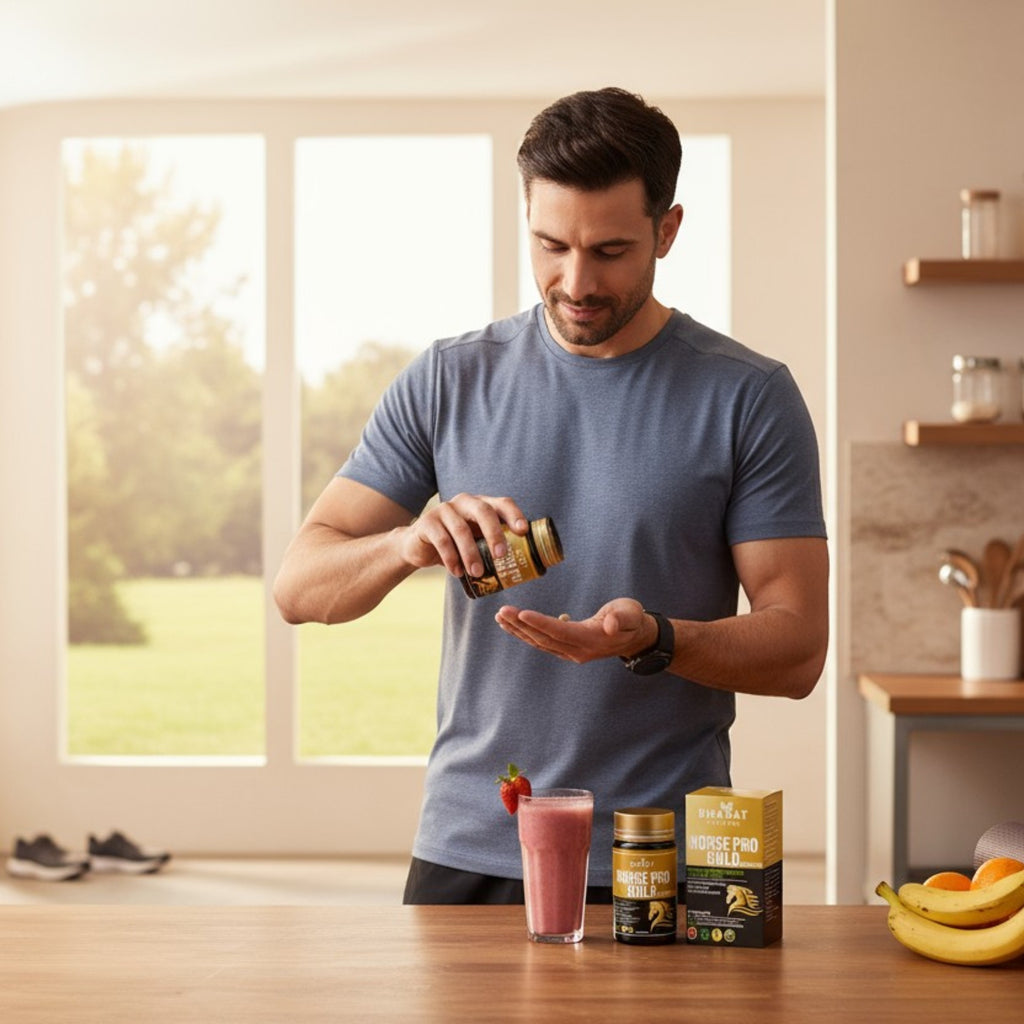 Horse Pro Gold Capsules  with Oil