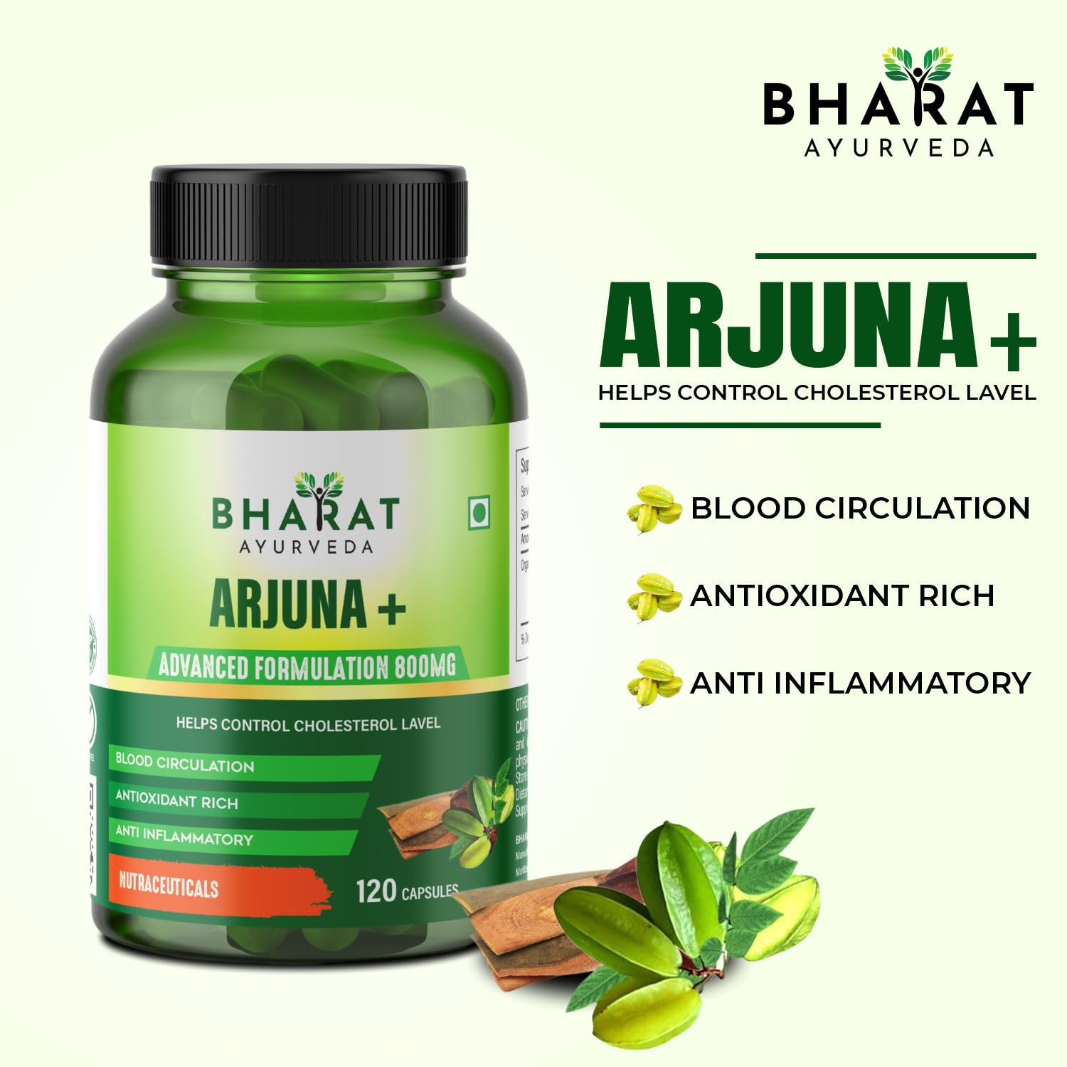 ARJUNA + 120 CAPSULE 800MG