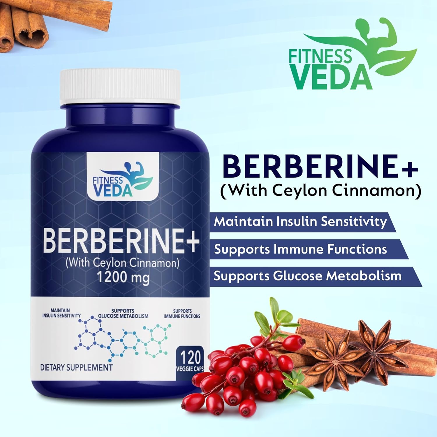 Berberine HCL 1200