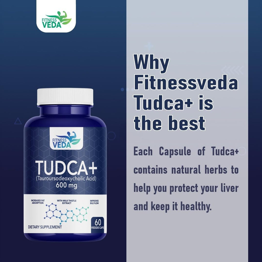 FitnessVeda Tudca+ 600MG
