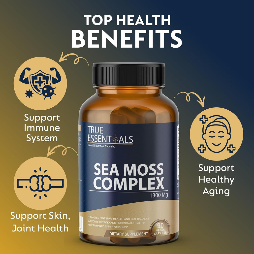 Sea Moss Capsules 1300mg